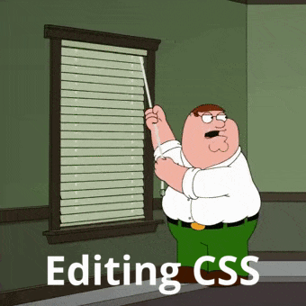 gif showing peter griffin from family guy struggling with window blinds